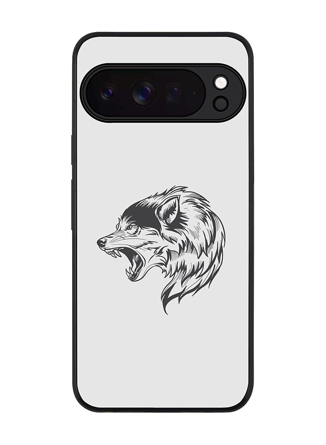For Google Pixel 10 Pro Case,Slim fit Camera Protection, Shockproof Thin Phone cover  - Bear Growl